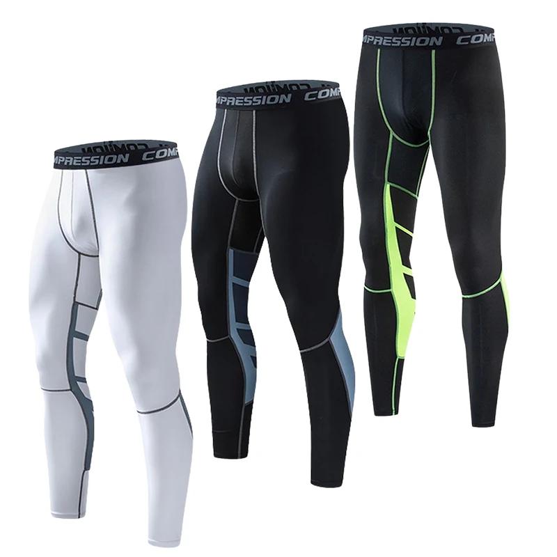 Gym hommes Fitness course pantalons de Sport athlétisme Leggings serrés Joggings maigre Yoga pantalo