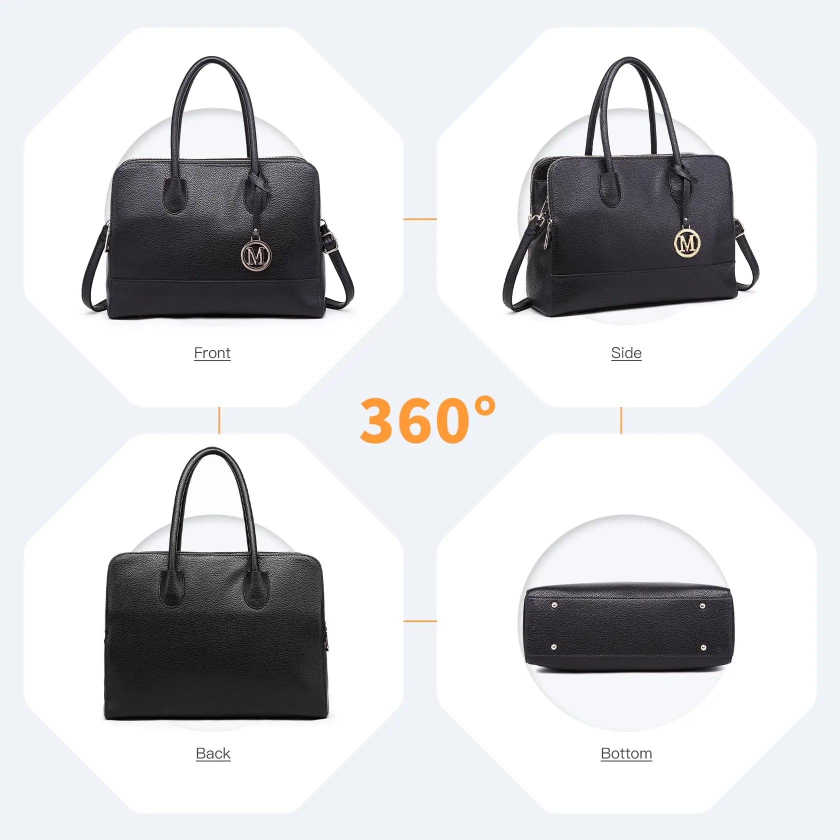 Miss Lulu-Porte-documents de 13 pouces, sac à main pour ordinateur portable, sacoche rétro élégante 