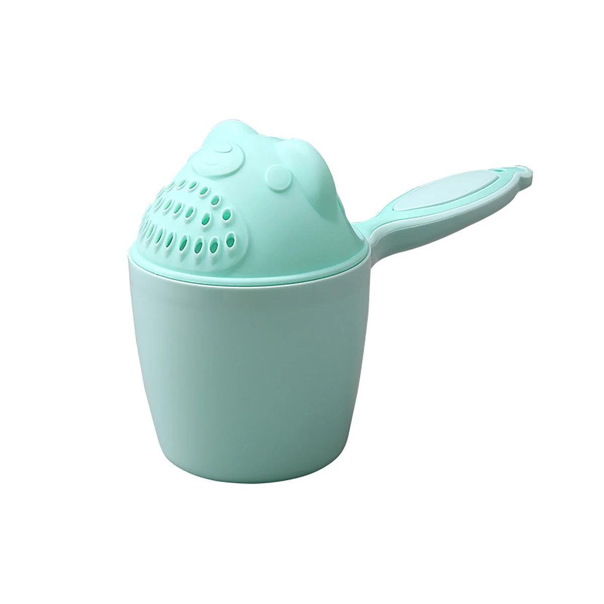 Bonnets de bain pour bébé, dessin animé mignon, tasse de shampoing pour enfants, Bailer de bain, cui
