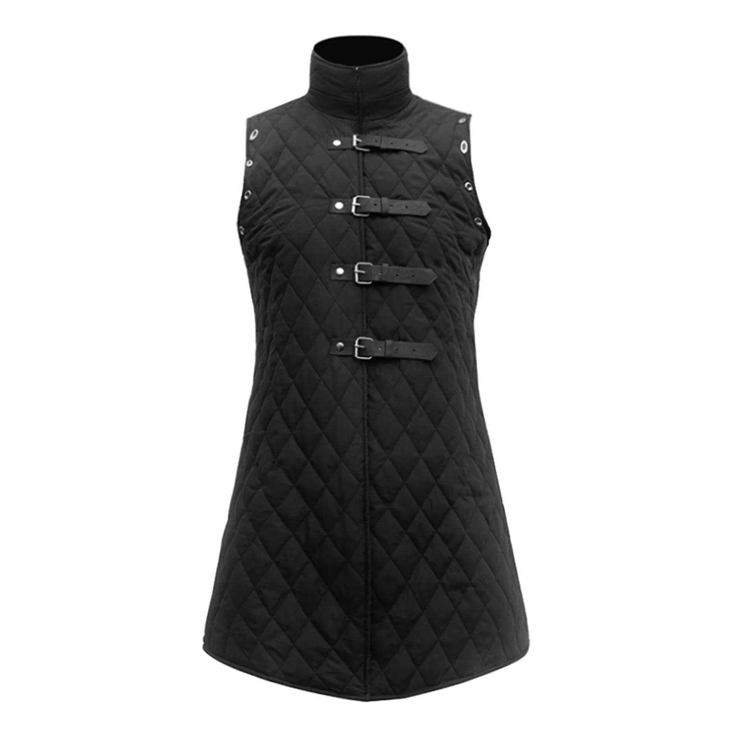 Gambeson Costume Aketon armure gilet manteau médiéval Viking tenue sans manches Larp guerrier cheval