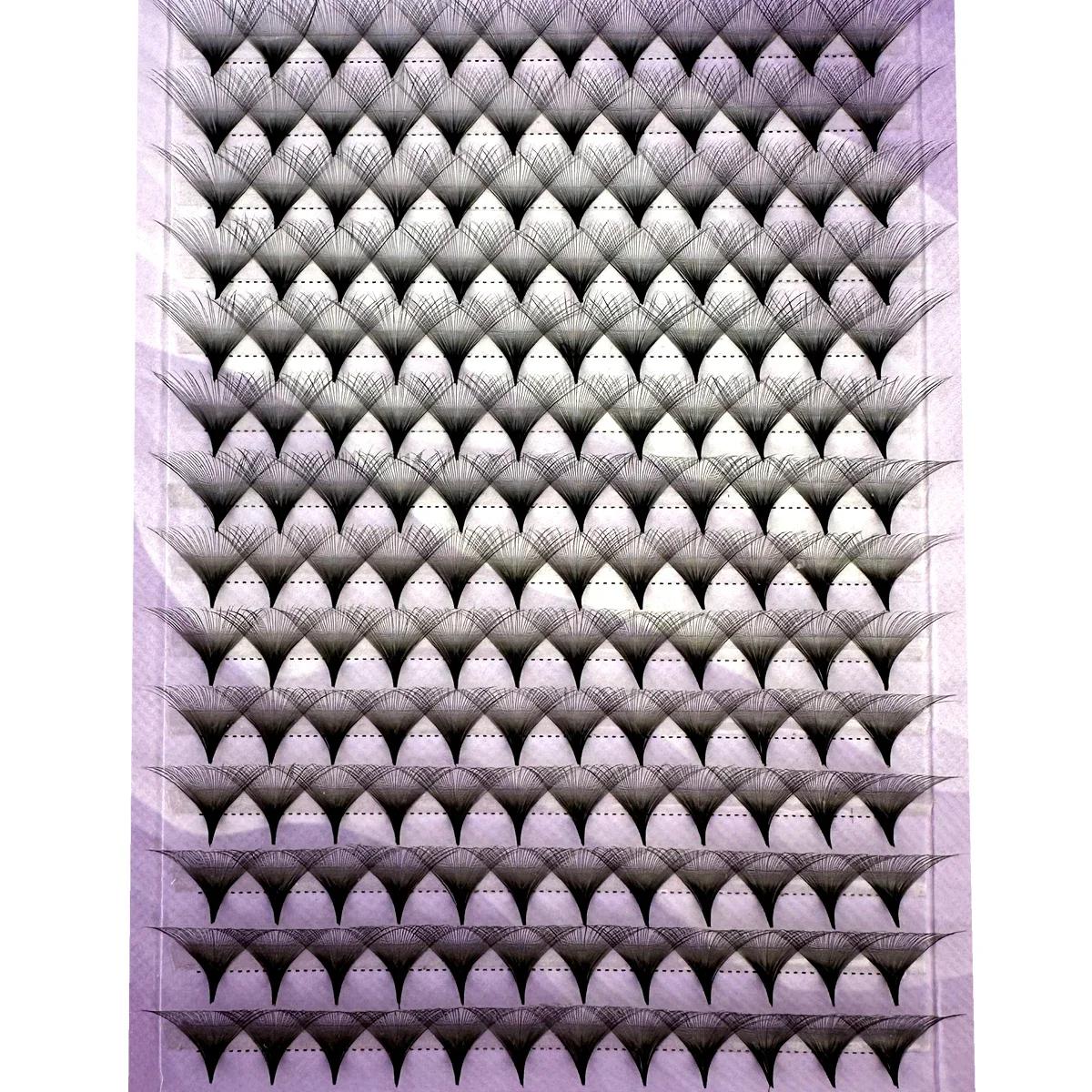 30/40D ventilateurs préfabriqués 0.05 Super moelleux gros ventilateurs Extensions de cils Base mince