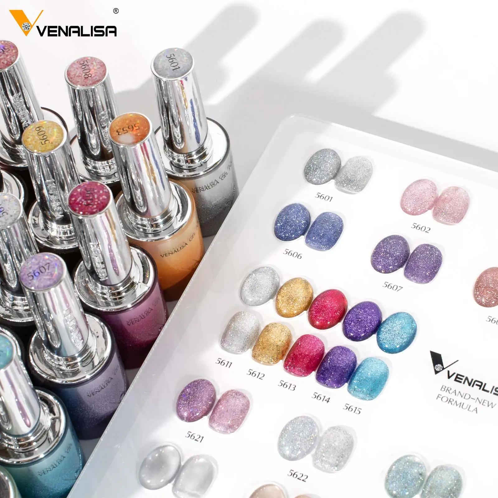 10 ml * 1 pc Venalisa vernis à ongles Hema gratuit TPO couleur libre diamant étincelle aimant 10DCat