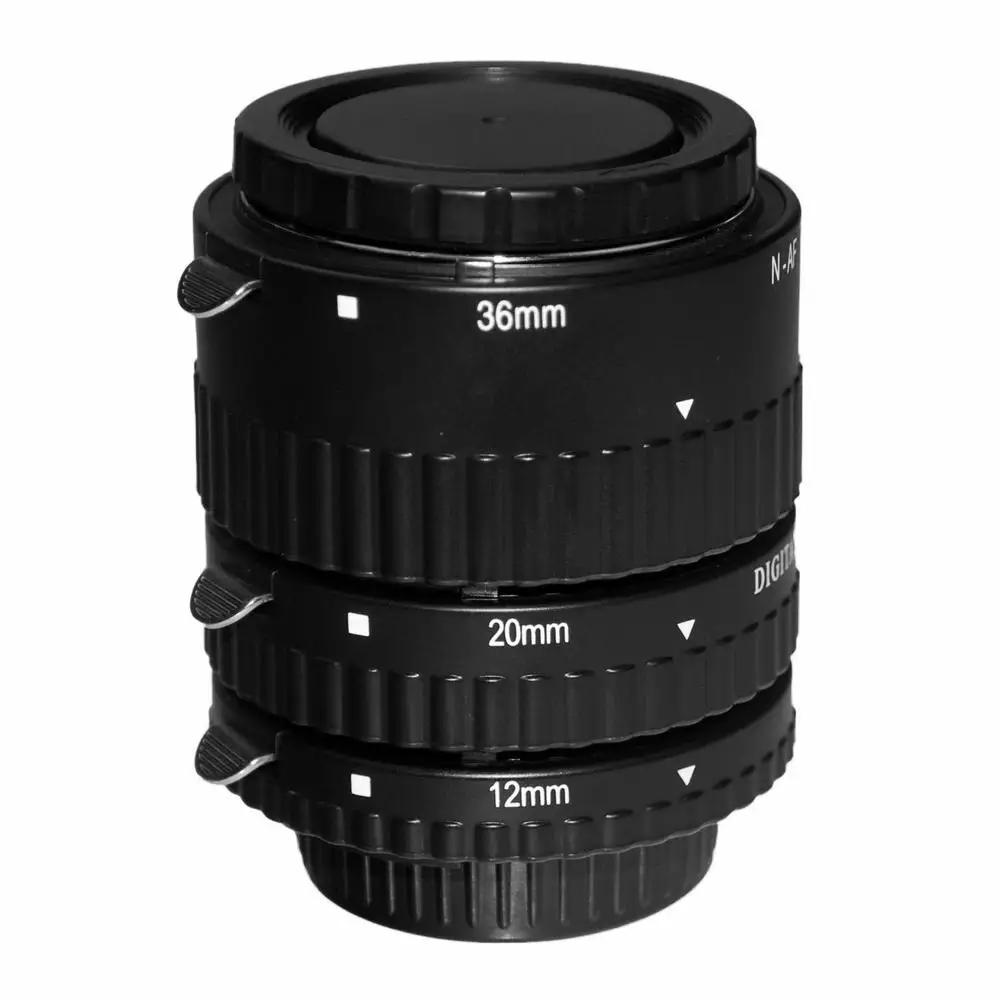 Meike MK-N-AF1-B anneau de Tube d'extension Macro de mise au point automatique pour Nikon D7200 D710