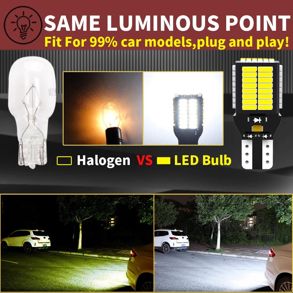 Feu de recul LED Blub W16W T15 921 Canbus, 2 pièces, pour BMW F12 F13 F06 E65 E66 E67 F01 F02 F03 F0