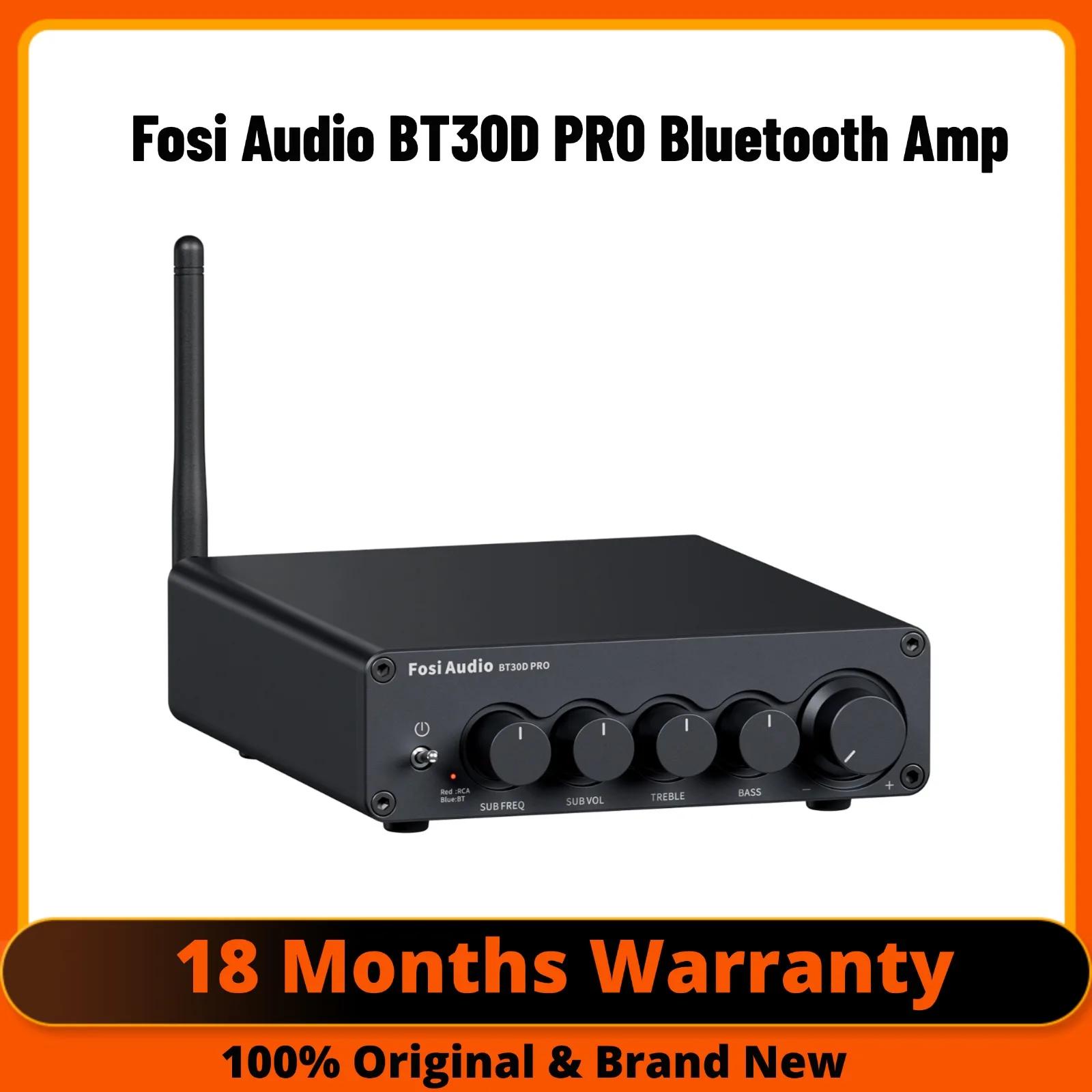 Fosi Audio Bluetooth amplificateur de puissance sonore 2.1 canaux ampli récepteur Audio pour haut-pa