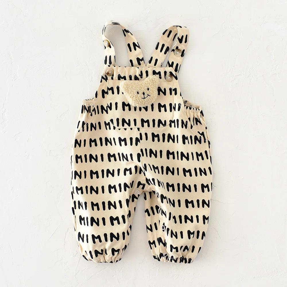 MILANCEL bébé barboteuses rayé bébé ensemble ours poupée infantile filles combinaisons garçons vêtem