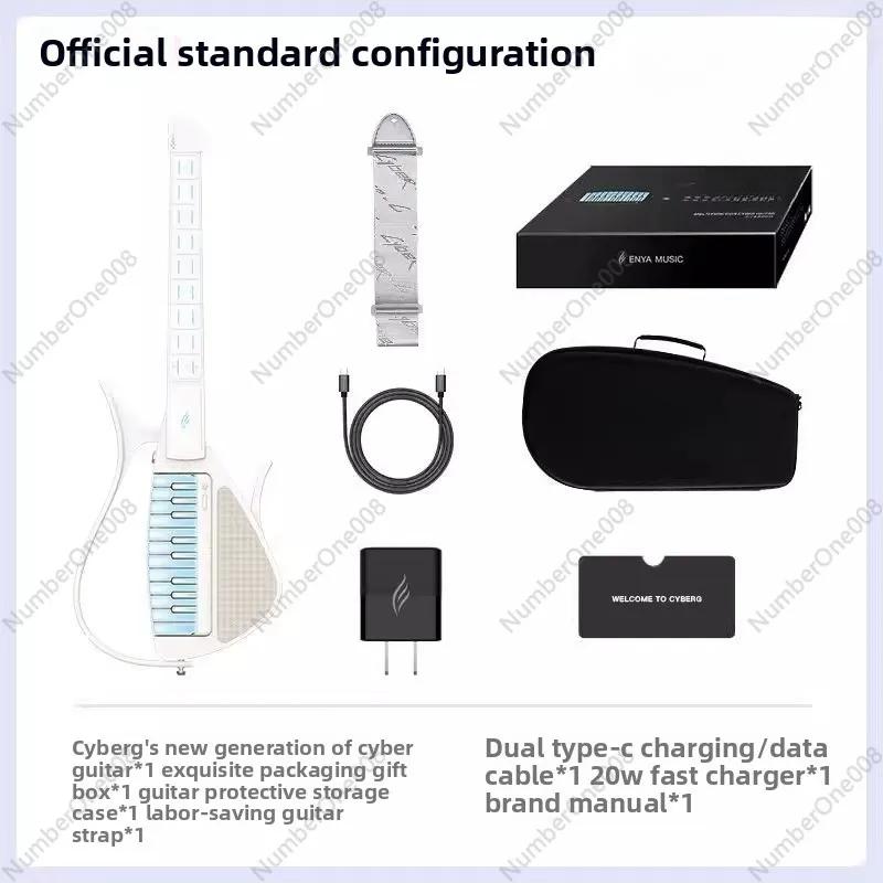 Cyber électronique sans cordes automatique guitare Piano accompagnement Intelligent choix de clavier