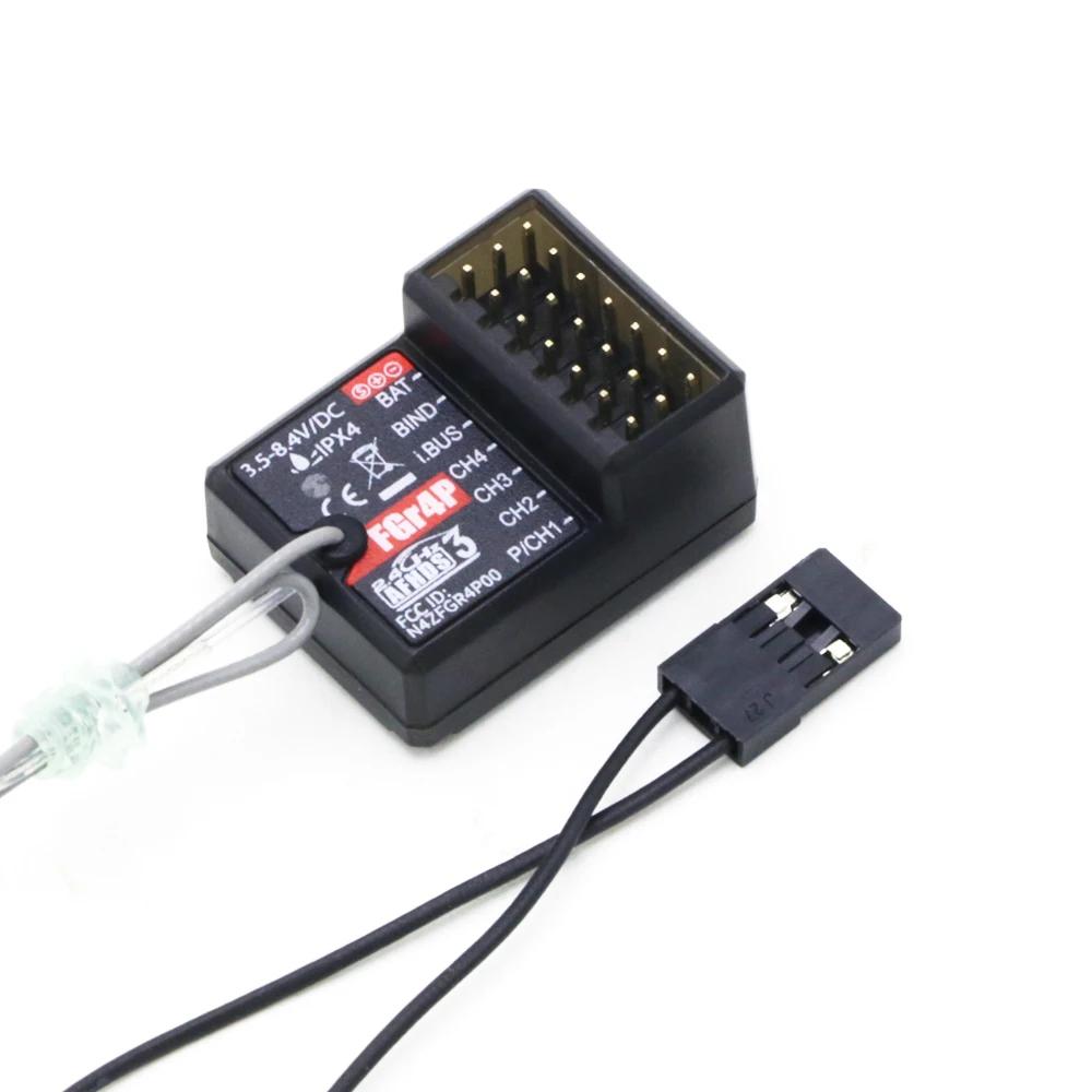 Flysky – Récepteur à antenne unique intégré et bidirectionnel, composants pour télécommande FGR4 FGR