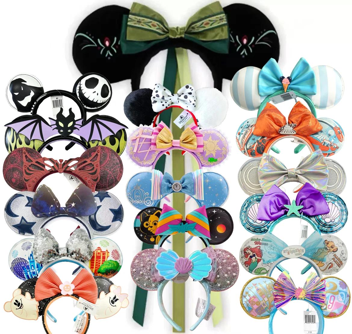 DISNEY ThéCESS-Bandeau de sauna Oreilles de souris, Loungefly, Vêtements de sauna de nuit effrayant 