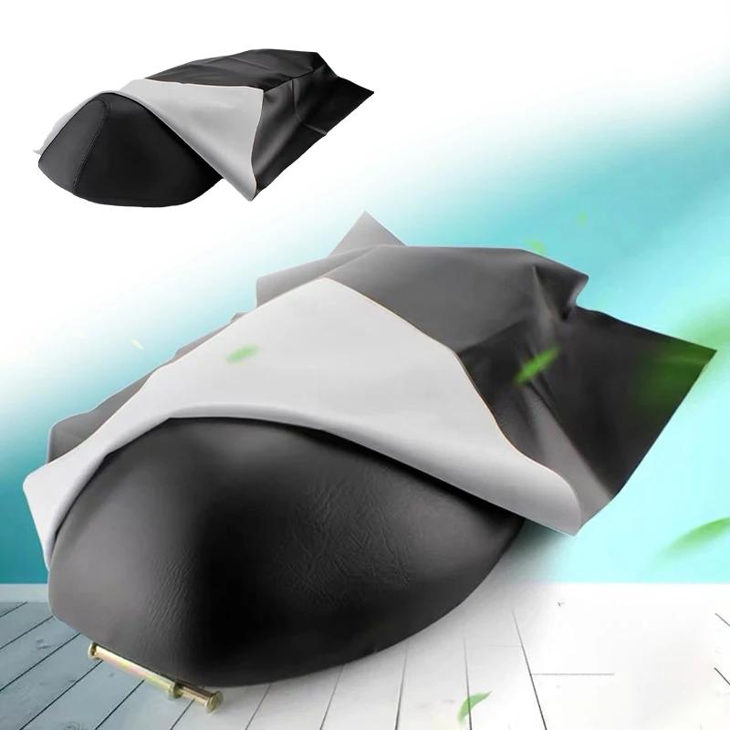 Housse de siège de moto en cuir Pu, accessoire de Scooter de cyclomoteur, imperméable, remplaçable, 