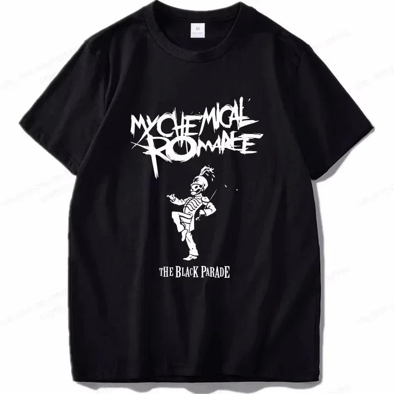Mon Romance chimique t-shirt femmes mode coton T-shirts Cool Hip Hop hommes t-shirt décontracté été 