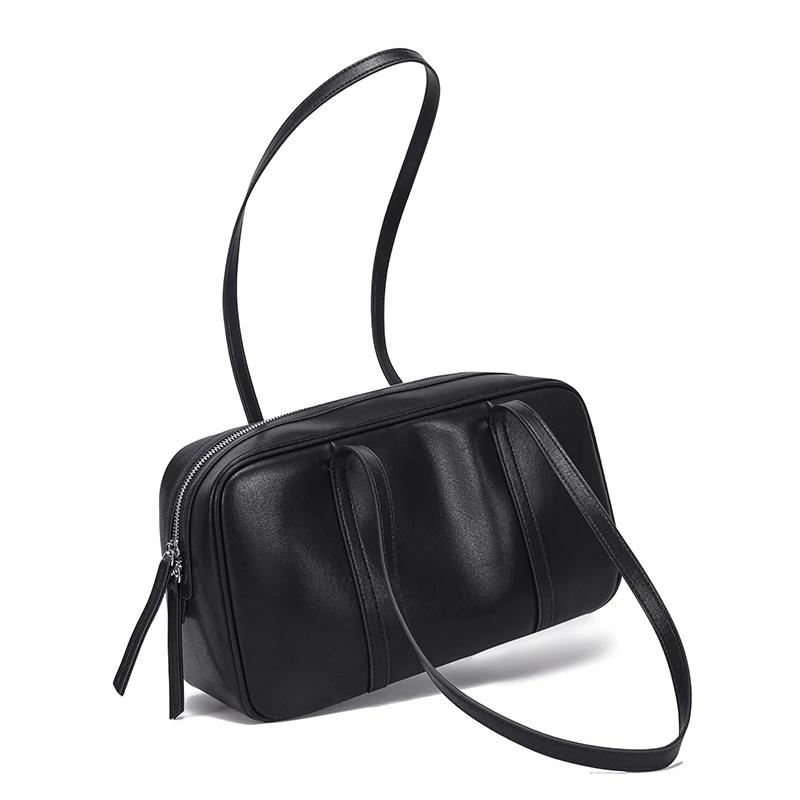 Sacs à bandoulière en cuir véritable de vache pour femmes, sacs à main de luxe de styliste de mode p
