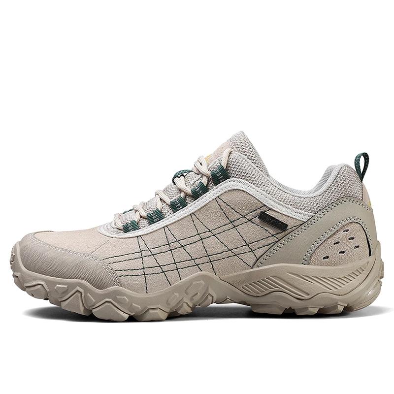 Chaussures randonnée imperméables cuir femmes hiver baskets luxe stylées décontractées