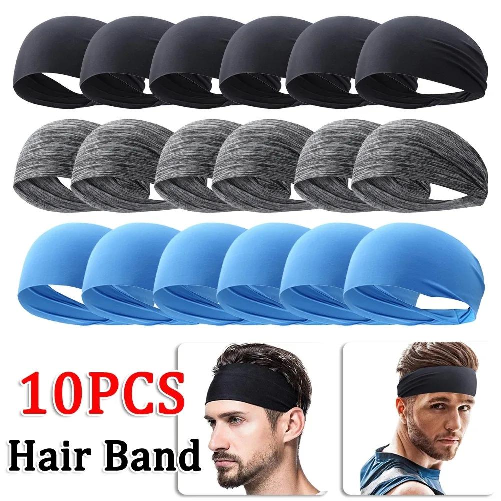 Turban élastique ultra-mince unisexe - Bande sauna fitness absorbant sueur séchage rapide