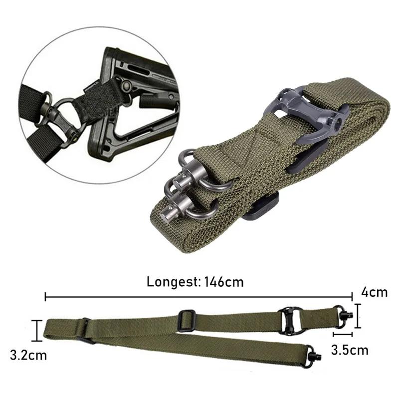 Magpu MS4 MS3 fronde QD montage tactique fusil élingues Ruger 10/22 Nylon pistolet sangle métal sang