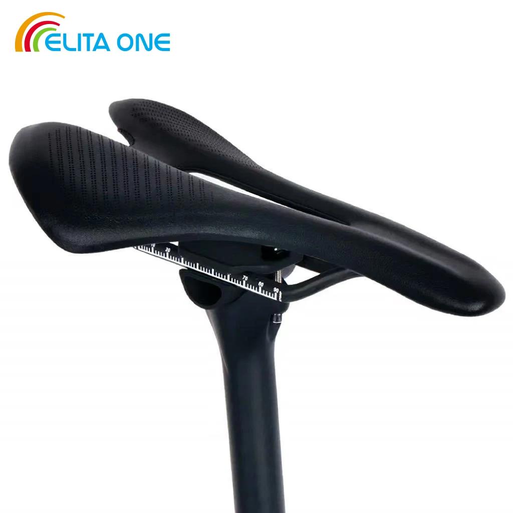 Selle de vélo en fibre de carbone de haute qualité, siège de vélo VTT, coussin de route, 115g, 270x1