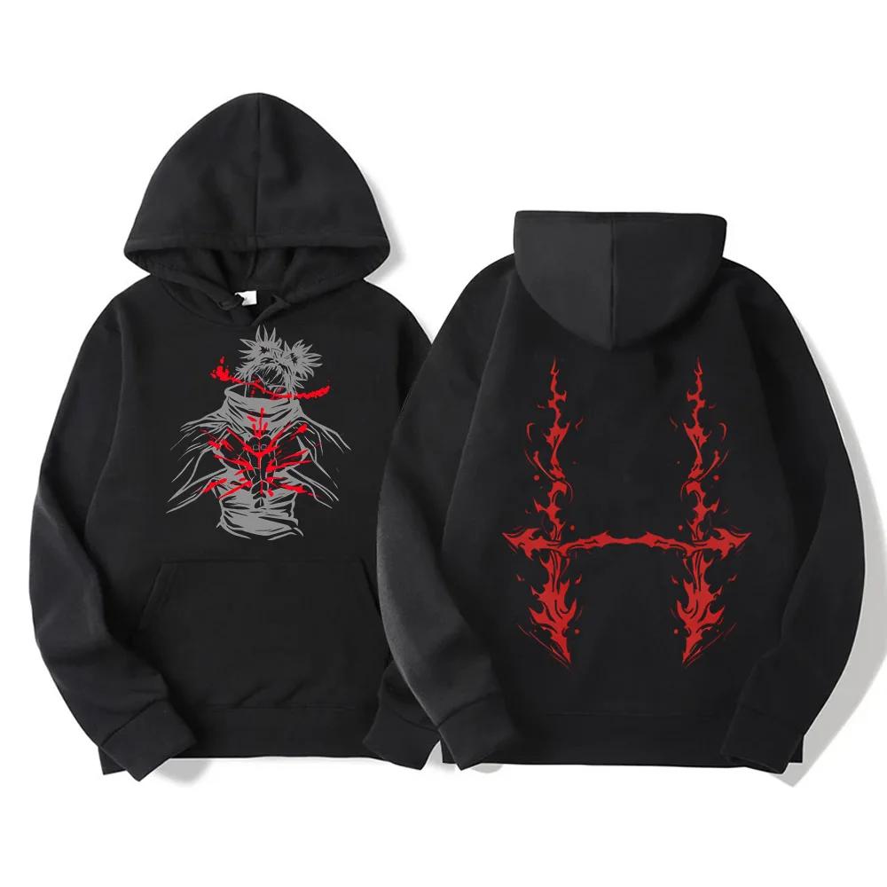 Vintage Jujutsu Kaisen CHOSO sweat à capuche pour femme hommes Anime sweats hiver chaud Harajuku rue