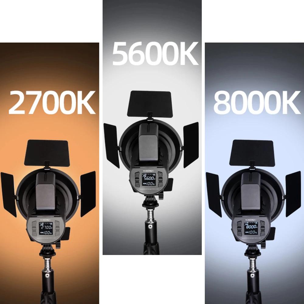 Yongnuo YN216 II 24W 2700-8000K Bicolore LED Video Fill Light YN-216 d'éclairage pour révéler l'appa