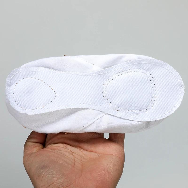 Chaussures ballet toile souple fille pantoufles brev yoga entraînement ballerine femme USHINE