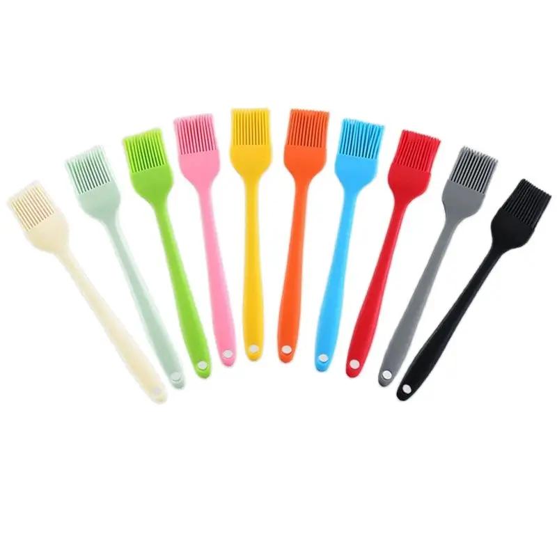 Brosse à huile en Silicone de qualité alimentaire, brosse à badigeonner pour Barbecue, brosse à pâti