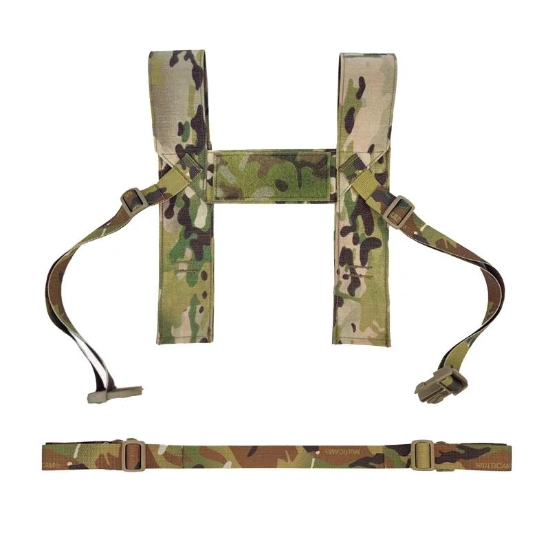 Sangle en H découpée au laser Multicam SS MK4, sangle de poitrine DulChest, sangle de poitrine confr