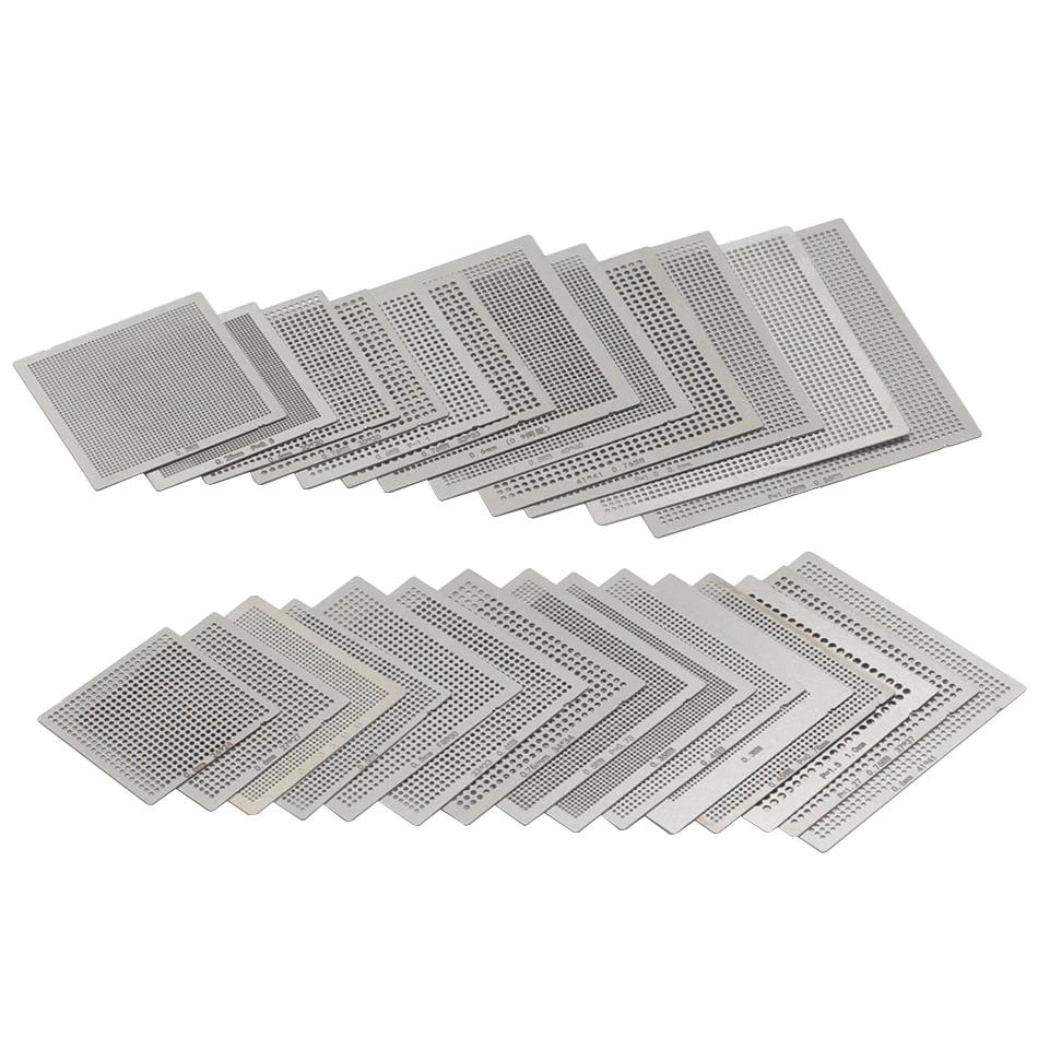 Pochoirs universels chauffés directement, modèle général BGA, pour puce SMT SMD, réparation et suppo