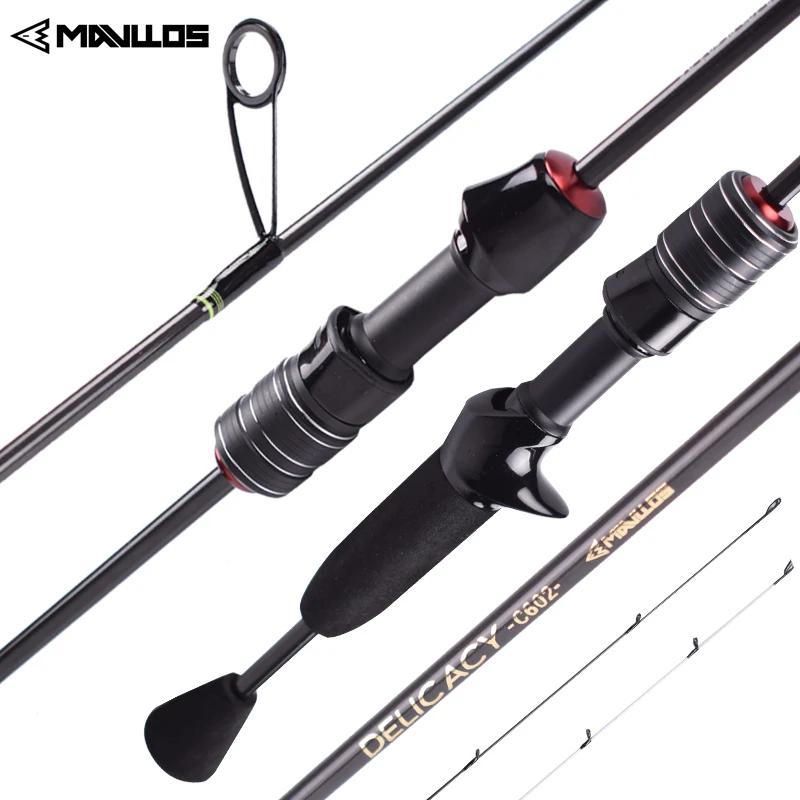 Mavllos Delicacy BFS canne à pêche avec pointe UL solide leurre 0.6-8g/0.8-10g canne à pêche à la ca