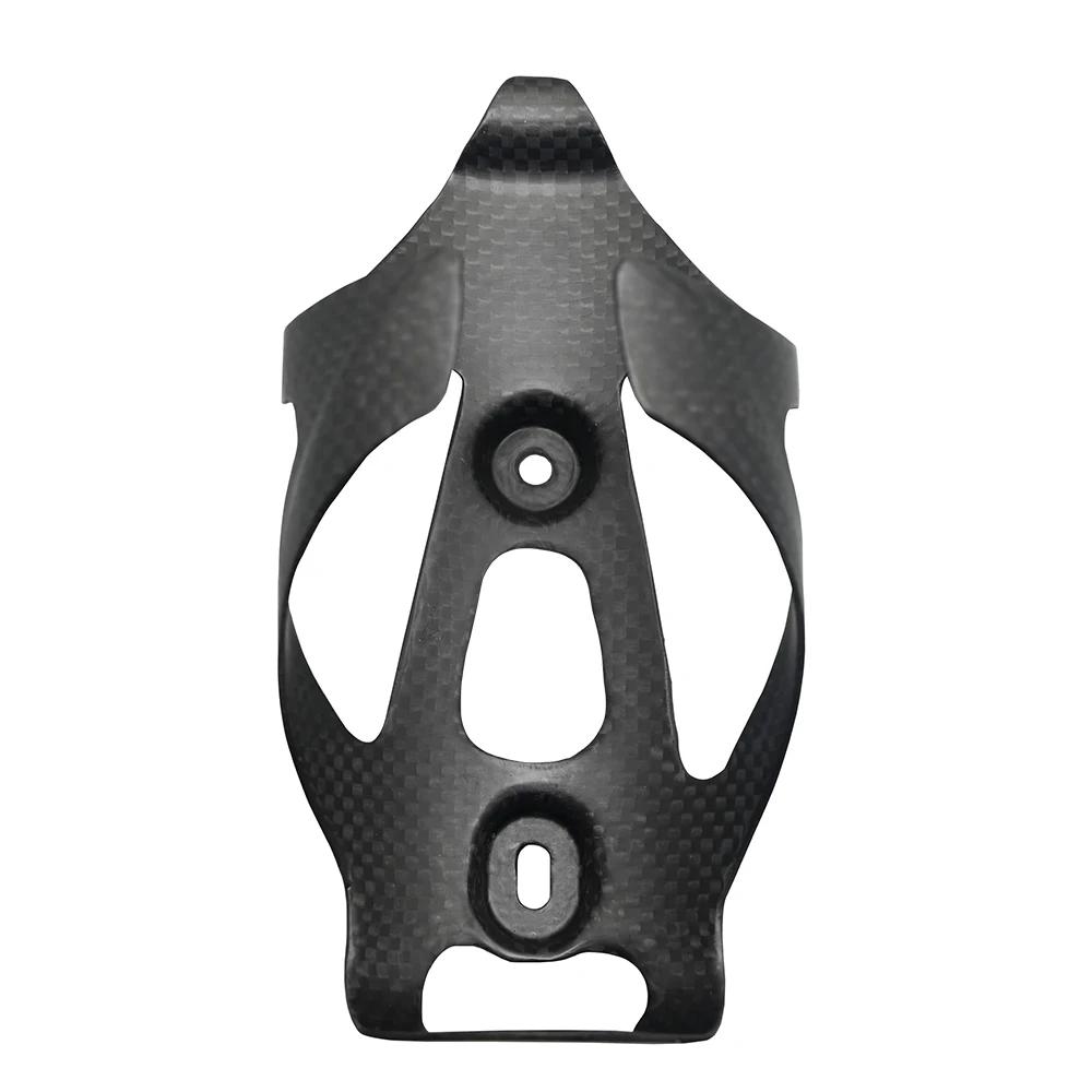 Porte-bouteille d'eau de vélo entièrement en Fiber de carbone, porte-bouteille de vélo de route et v