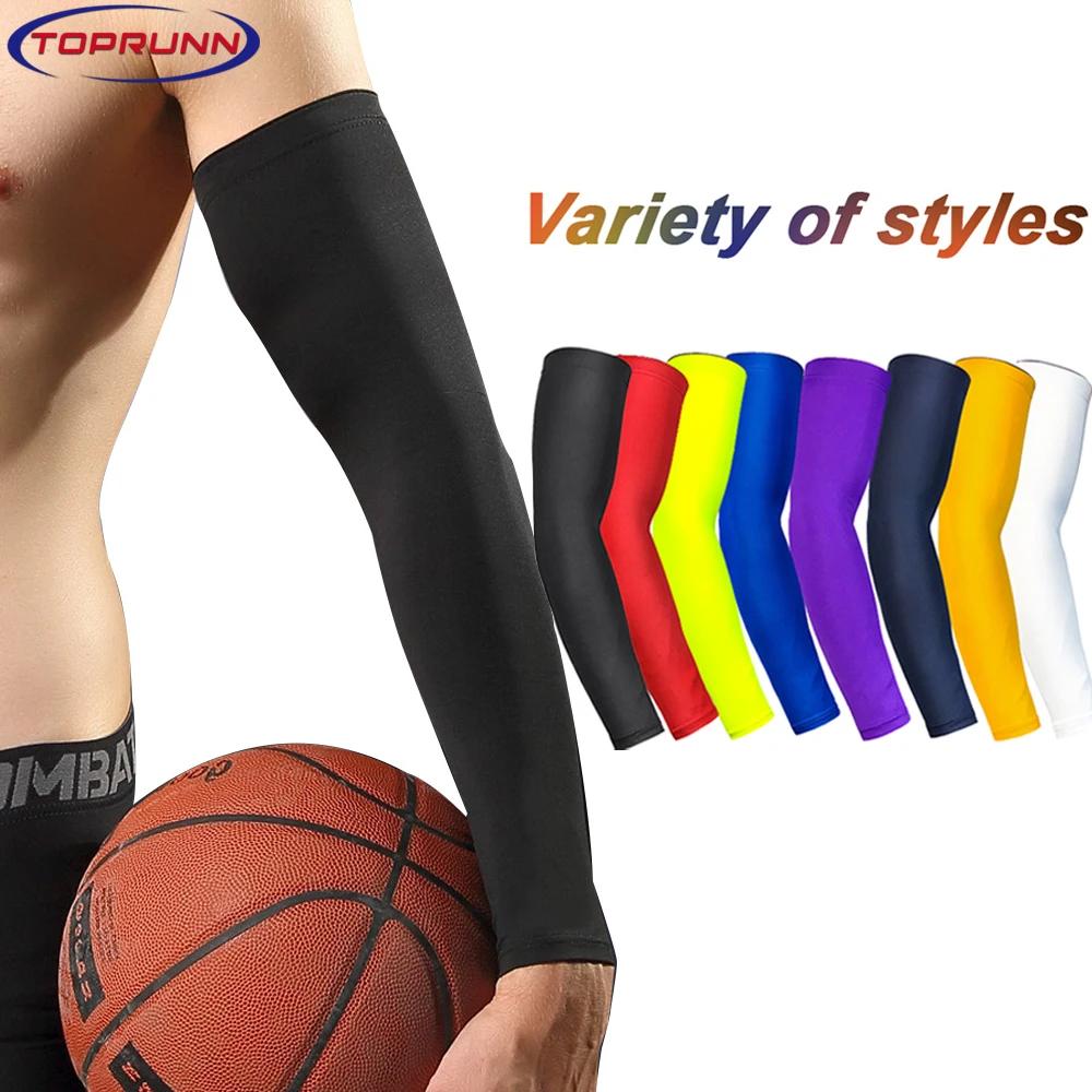 TopRunn Manchons de bras de refroidissement pour hommes et femmes, protection UV en plein air, manch
