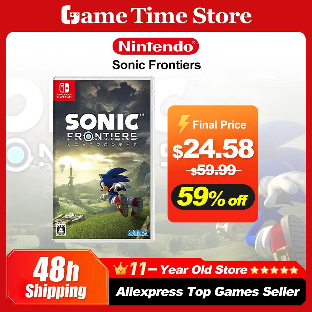Offres de jeux Sonic Frontiers Nintendo Switch, 100% carte de jeu fongique officielle, Action Ethfor