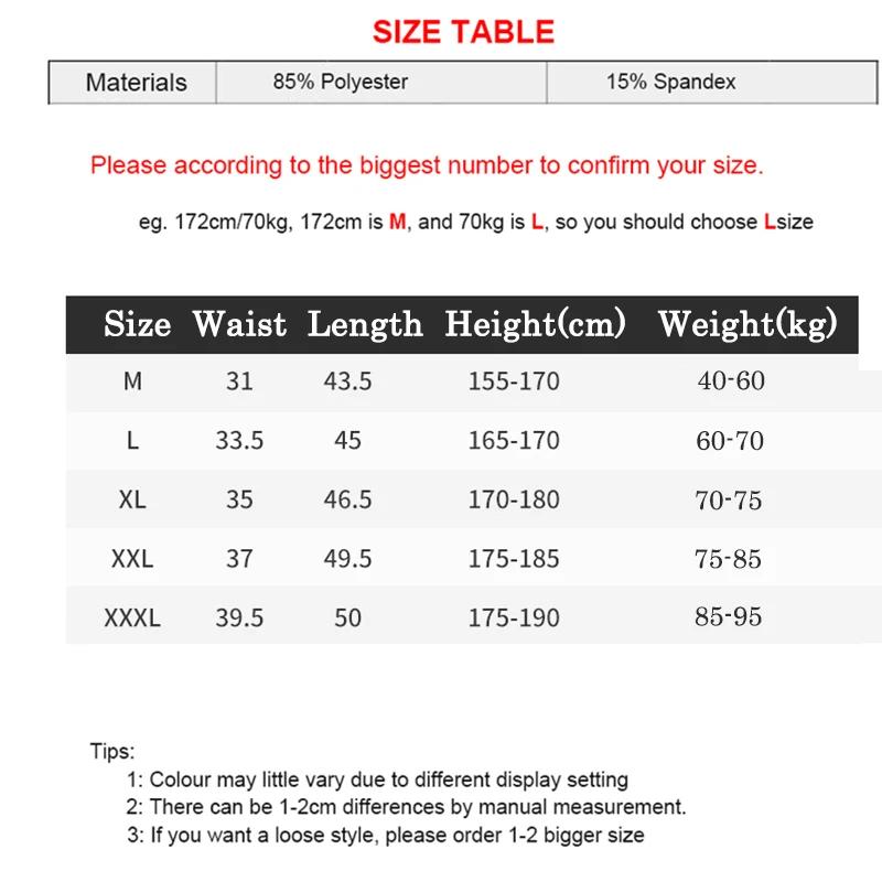 Leggings de sport courts à séchage rapide pour hommes, collants de compression pour hommes, shorts d