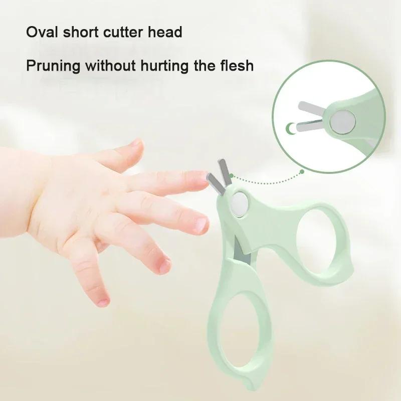 Kit de manucure pour enfants, ciseaux à ongles pour bébé, ensemble d'outils de soins des ongles pour