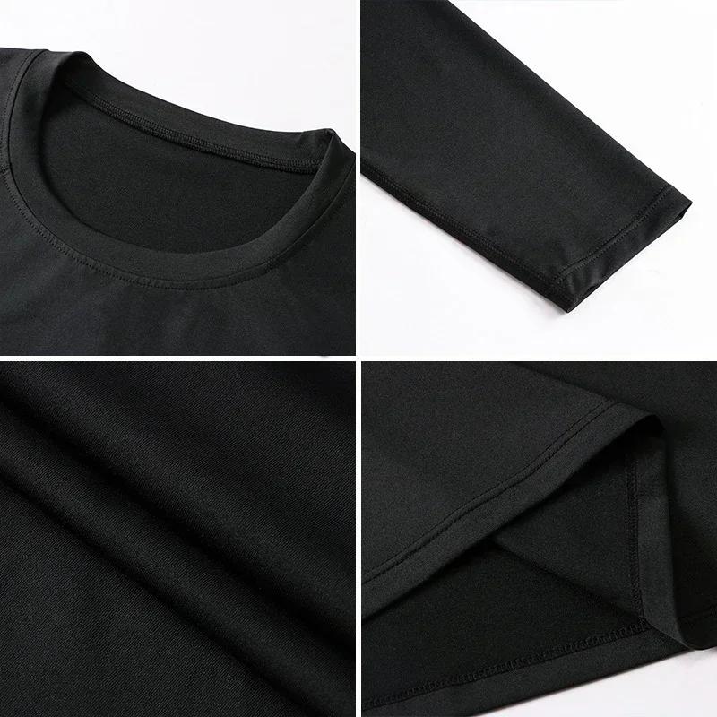 Drapeau américain basket-ball athlétique hommes course T-Shirt Compression à manches longues T-Shirt