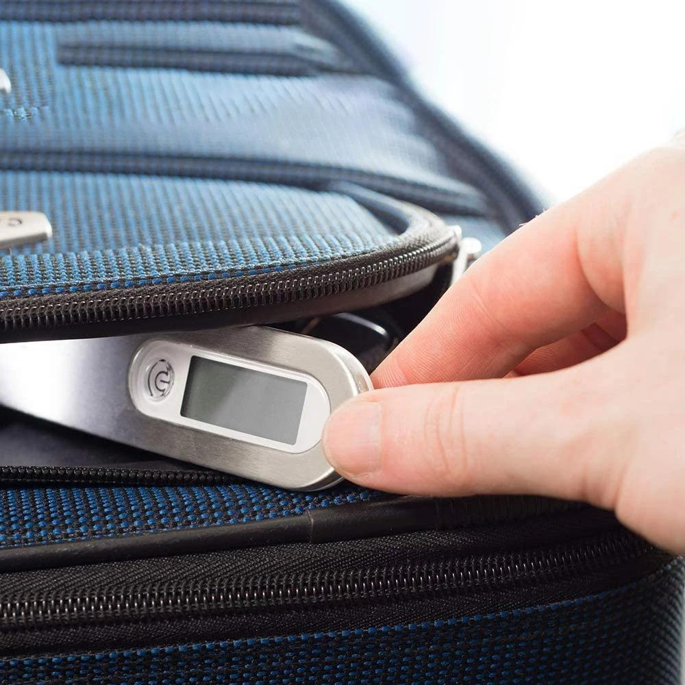 Balance à bagages numérique LCD, 50kg X 10g, balance électronique portable, balance de poids, valise
