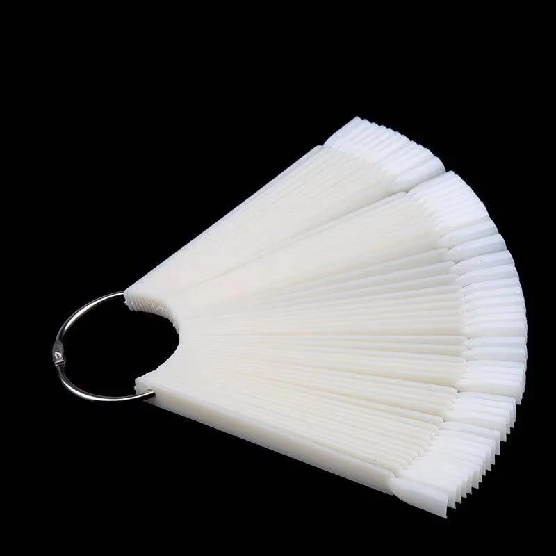 Produits pour ongles 50 couleurs carte en éventail pour vernis à ongles carte de vernis à ongles pra