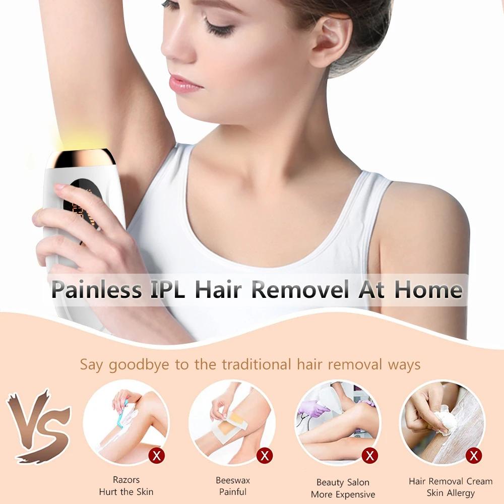 999999   Flashes épilateur Laser pour femmes hommes corps Bikini jambes bras aisselles épilation ind