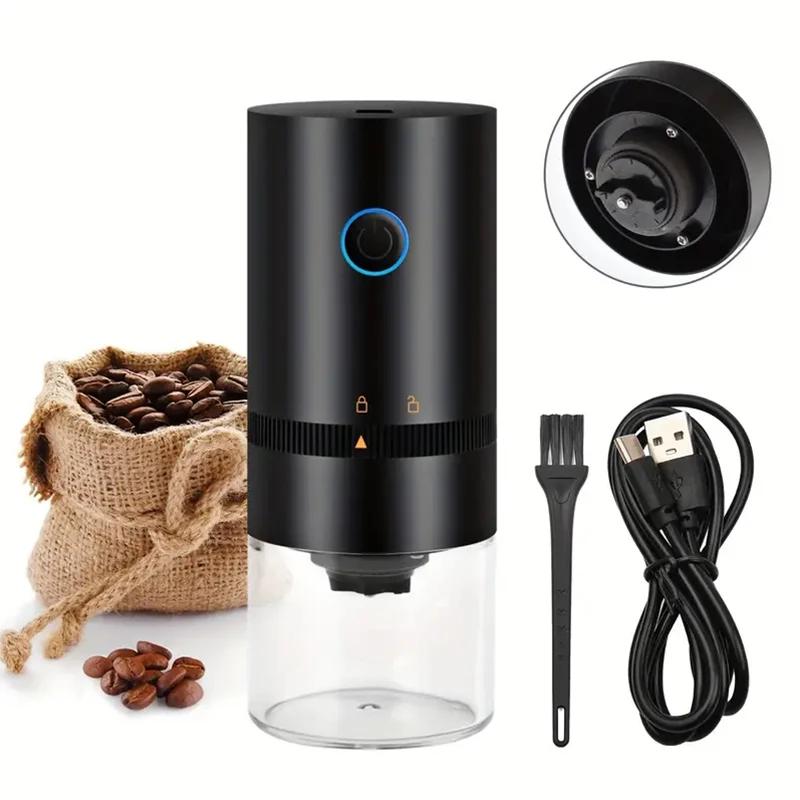 Moulin à café aste par USB, chargement parfait, réglages réglables, entretien facile pour les amateu