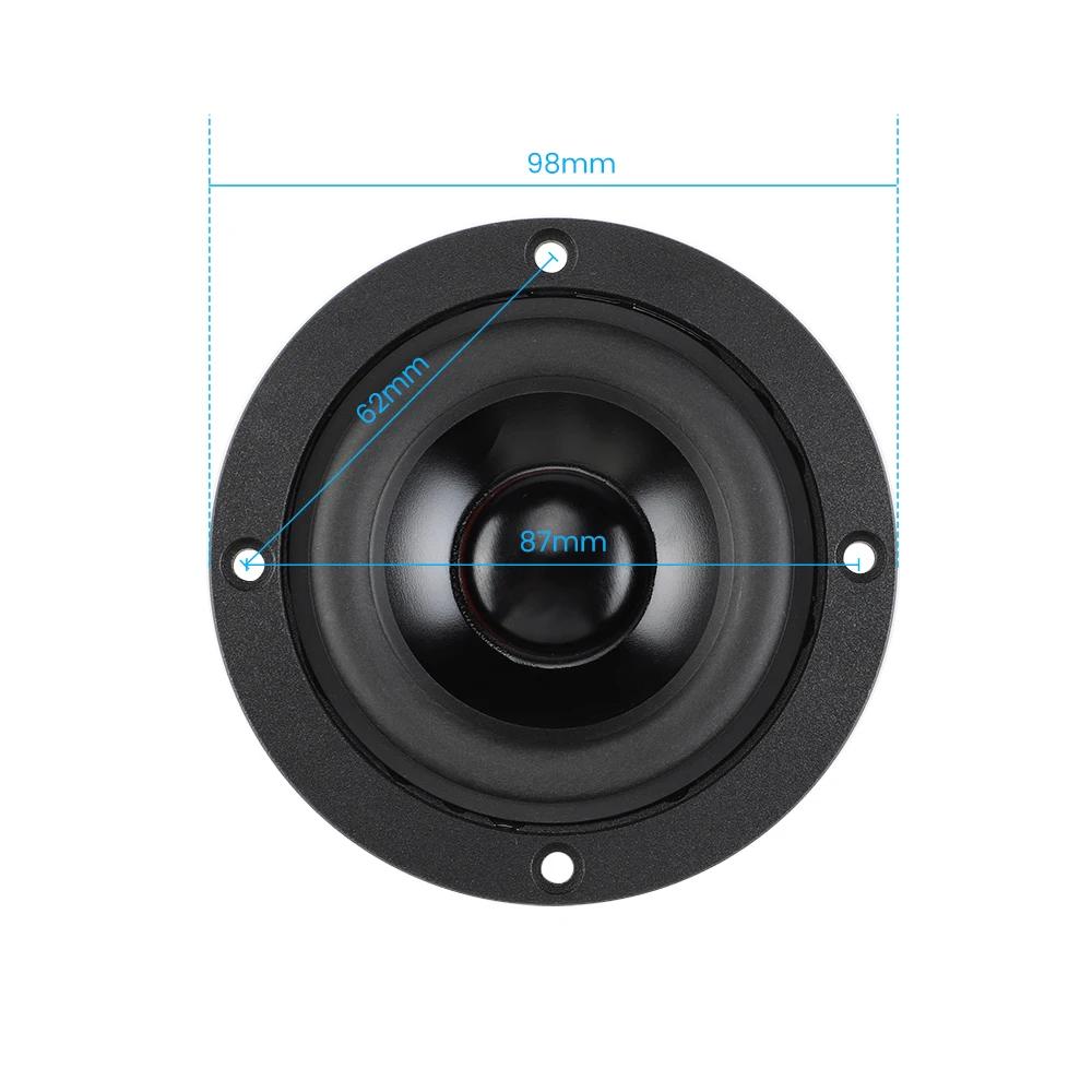 AIYIMA-Haut-parleur audio à gamme complète, 4 pouces, 4 Ohm, 30W, IPX7, étanche, cadre en aluminium,