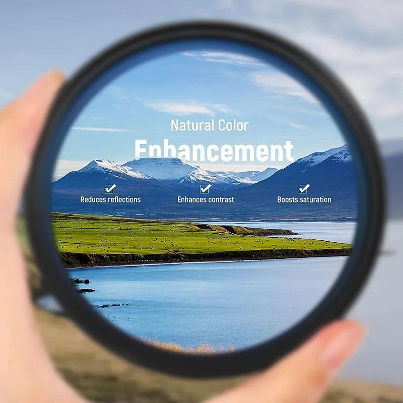 Filtre CPL 37 43 46 40.5 49 52 55 58 62mm 67mm 72mm 77 82mm filtre polarisant polarisant circulaire 
