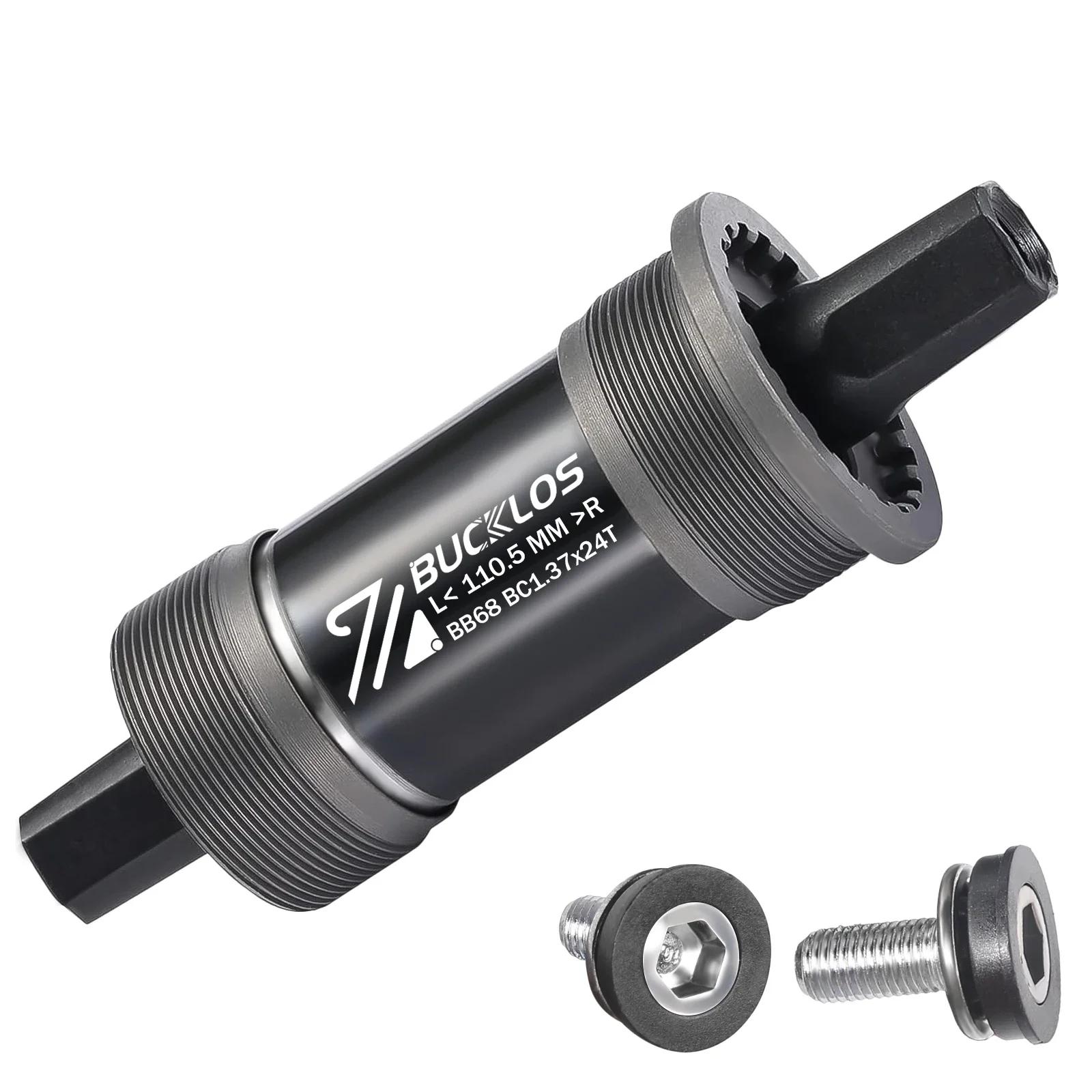 BUCKLOS vélo de montagne BB support de pédalier carré BB68 fileté CNC gros vélo de neige pédalier 11