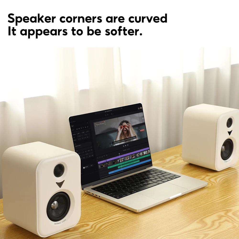AIYIMA mise à niveau S400 bibliothèque Audio haut-parleurs actifs moniteur de Studio 3 pouces Blueto