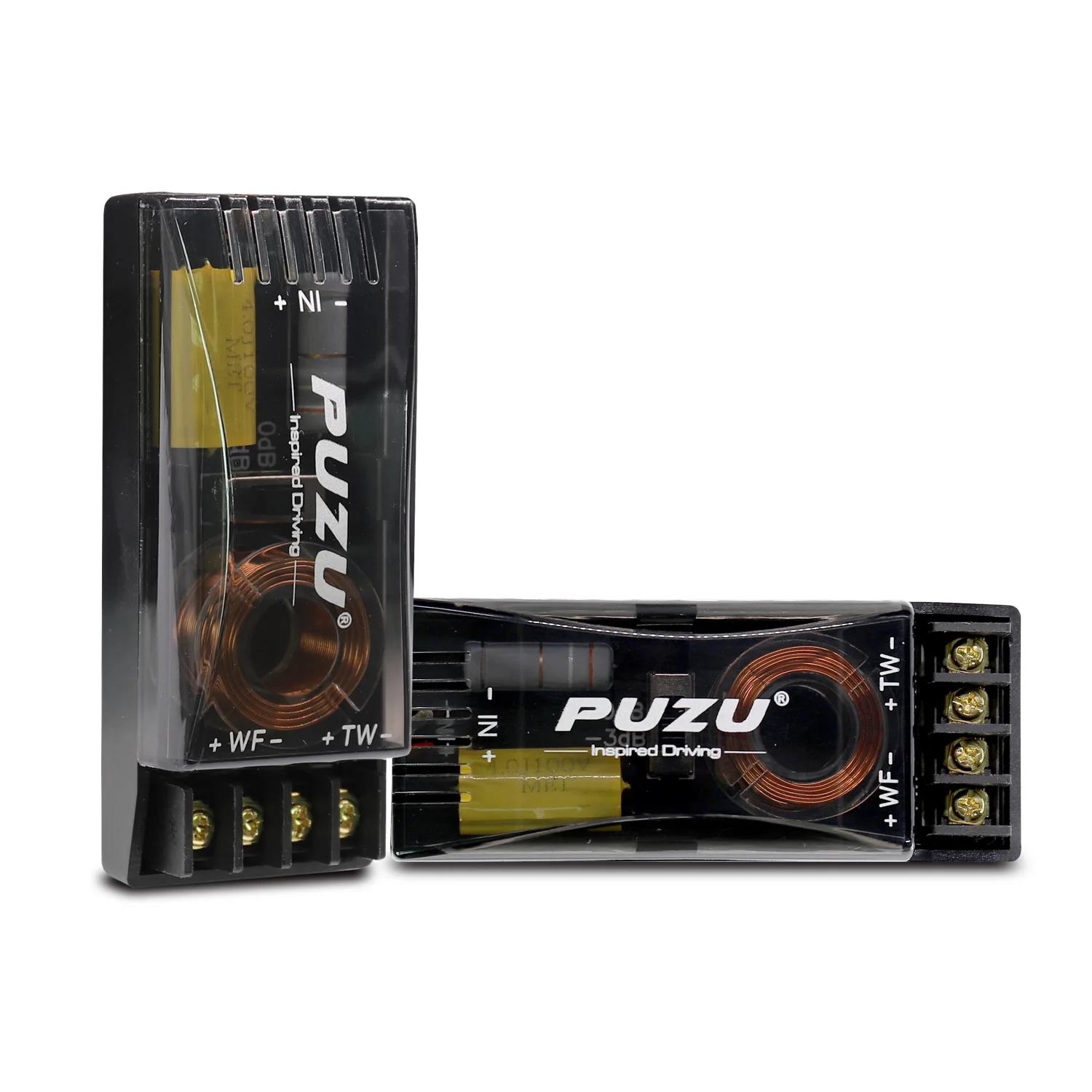 PUZU PZ-6509S 6.5 pouces en Fiber de verre cône sonore Audio de voiture deux fréquences ensemble hau