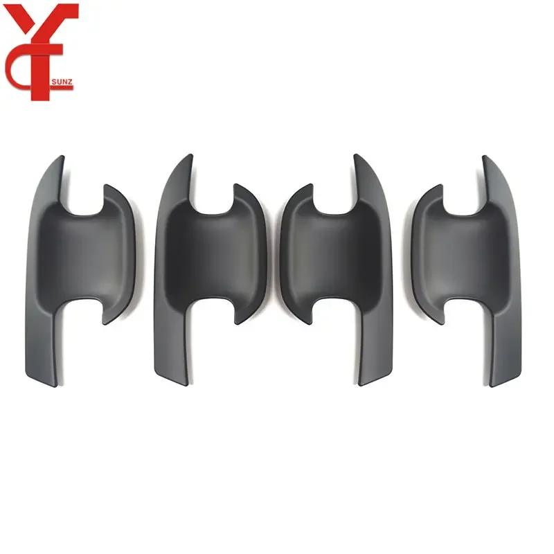 Couvercle de cuvette de poignée d'insertion de porte de voiture ABS, accessoires de cabine Double, p