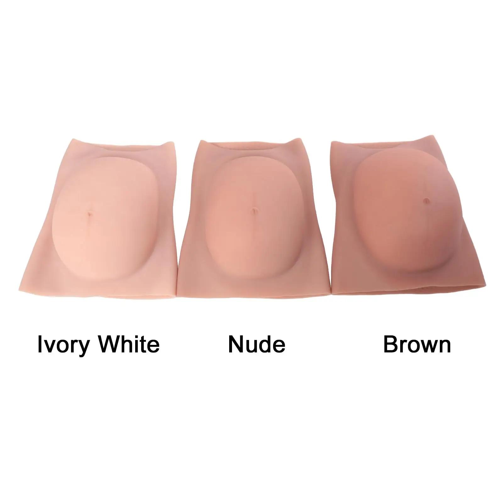 Silicone ventre enceinte grossesse faux ventre acteur accessoires prétendant d'être enceinte accesso