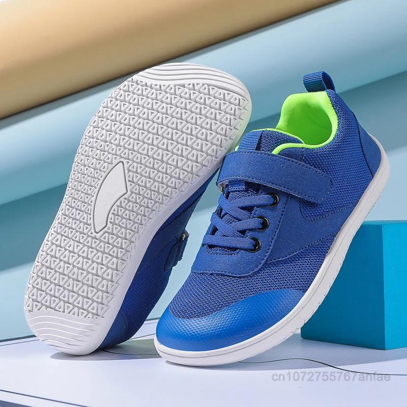 Chaussures pieds nus enfants minimalistes légères pour développement naturel du pied - Baskets garçons filles