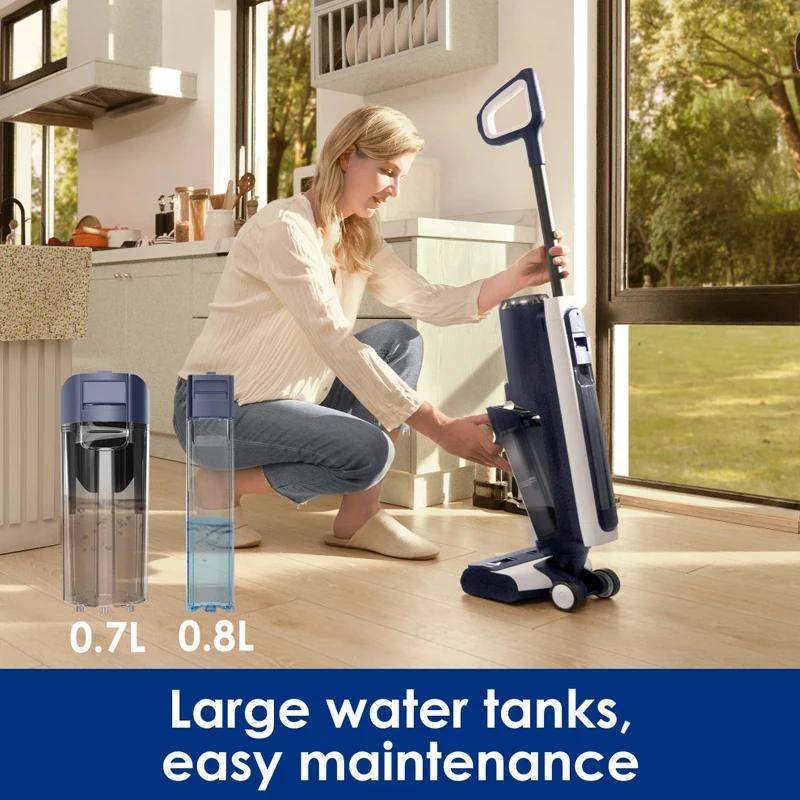 Pièces de Rechange Originales Précieuses d'Eau Propre/D343, Accessoires pour Aspirateur Tineco FLOOR