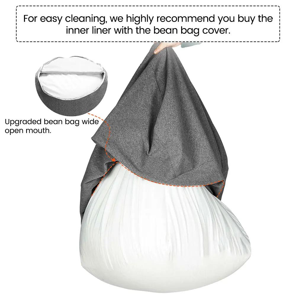 Housse de canapé amovible, doublure intérieure de canapé paresseux, Anti-salissure, sac de haricots 