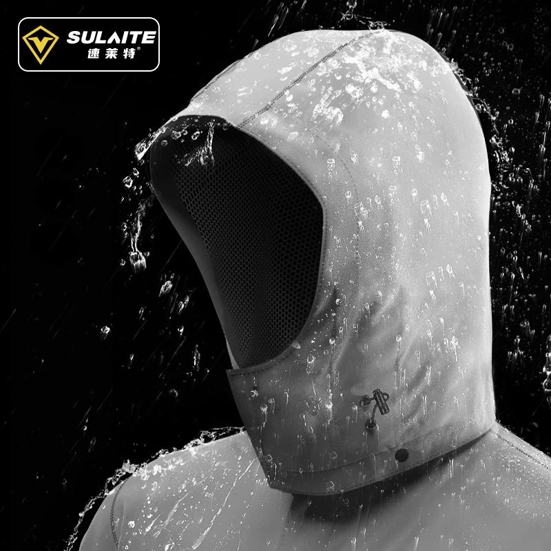 SULAITE moto imperméable costume hommes en plein air imperméable vêtements de pluie chaussures couve