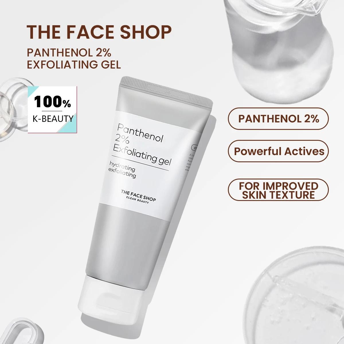 THE FACE SHOP ALLTIMATE PANTHENOL 2% GEL EXFOLIATANT 150 ml, rafraîchissant et Non collant, doux et 