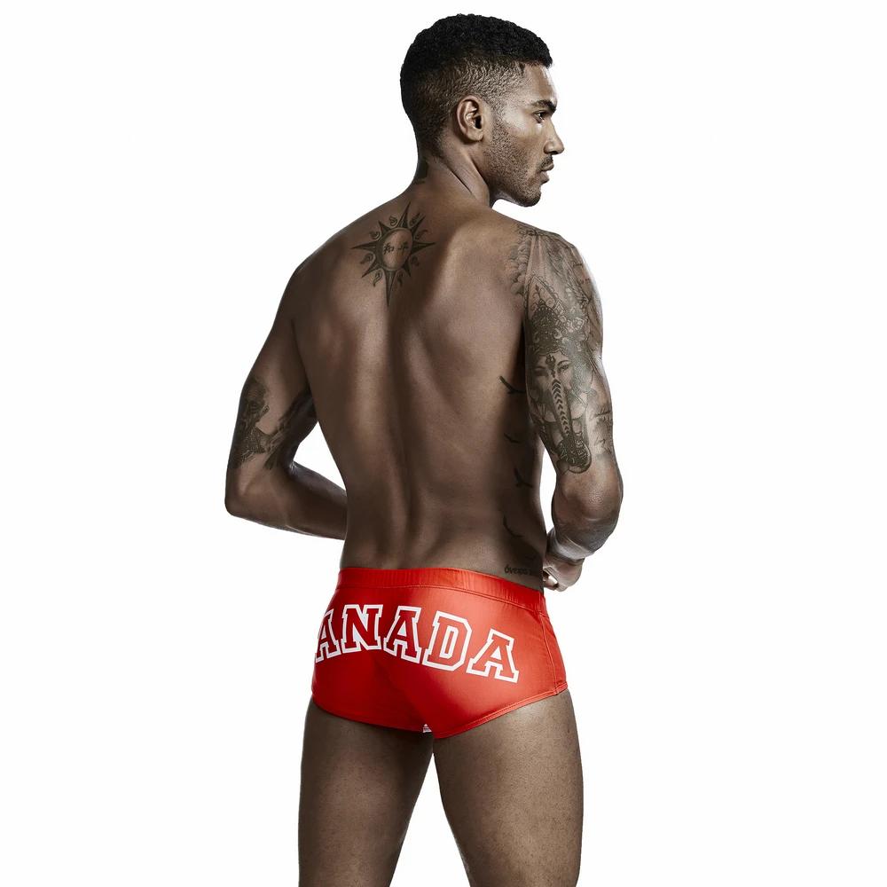 Seobean-Maillot de bain à angle plat pour homme, maillot de bain, natation, natation aquatique, drap